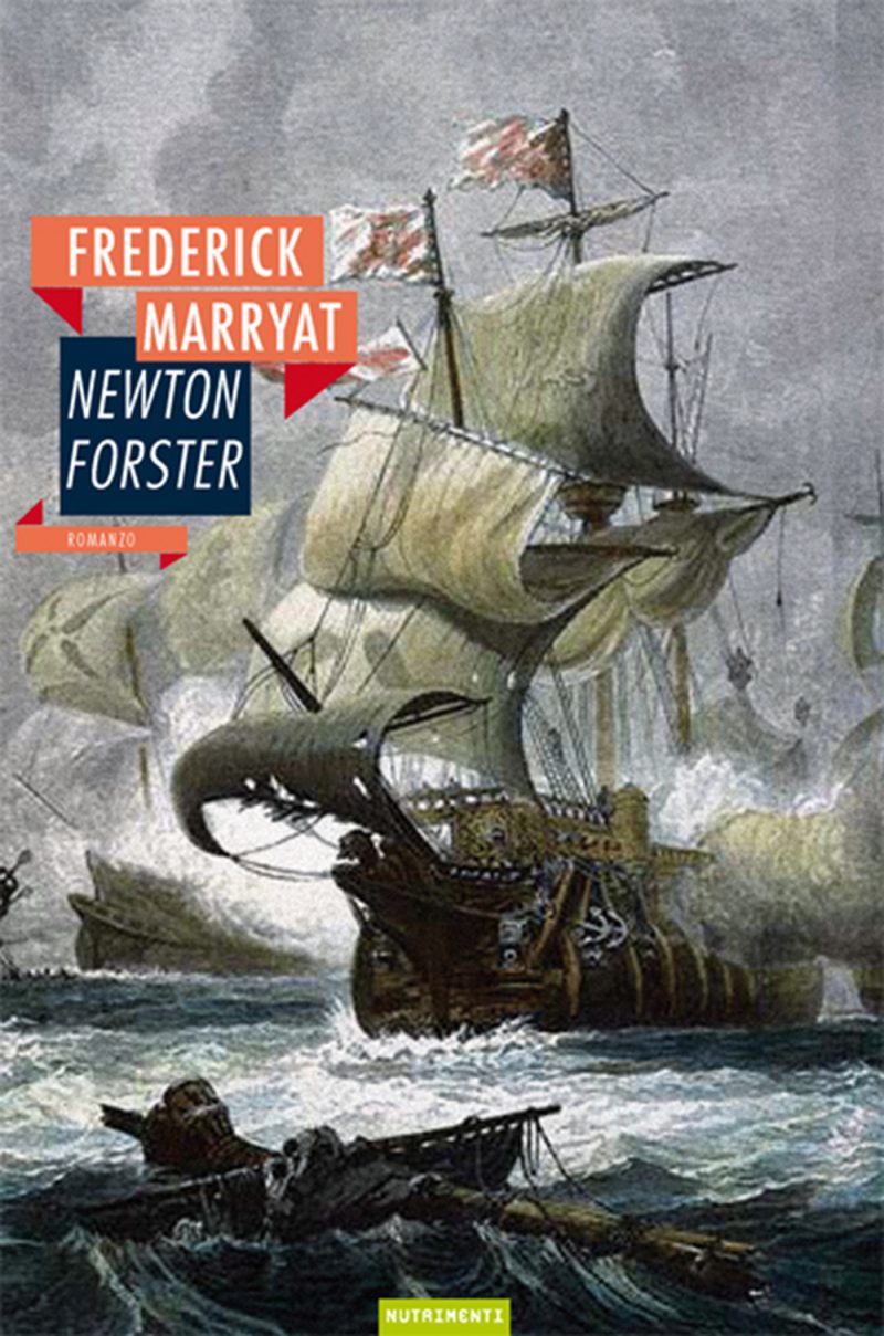 In copertina incisione con scena di cannoneggiamenti tra velieri a vele quadre