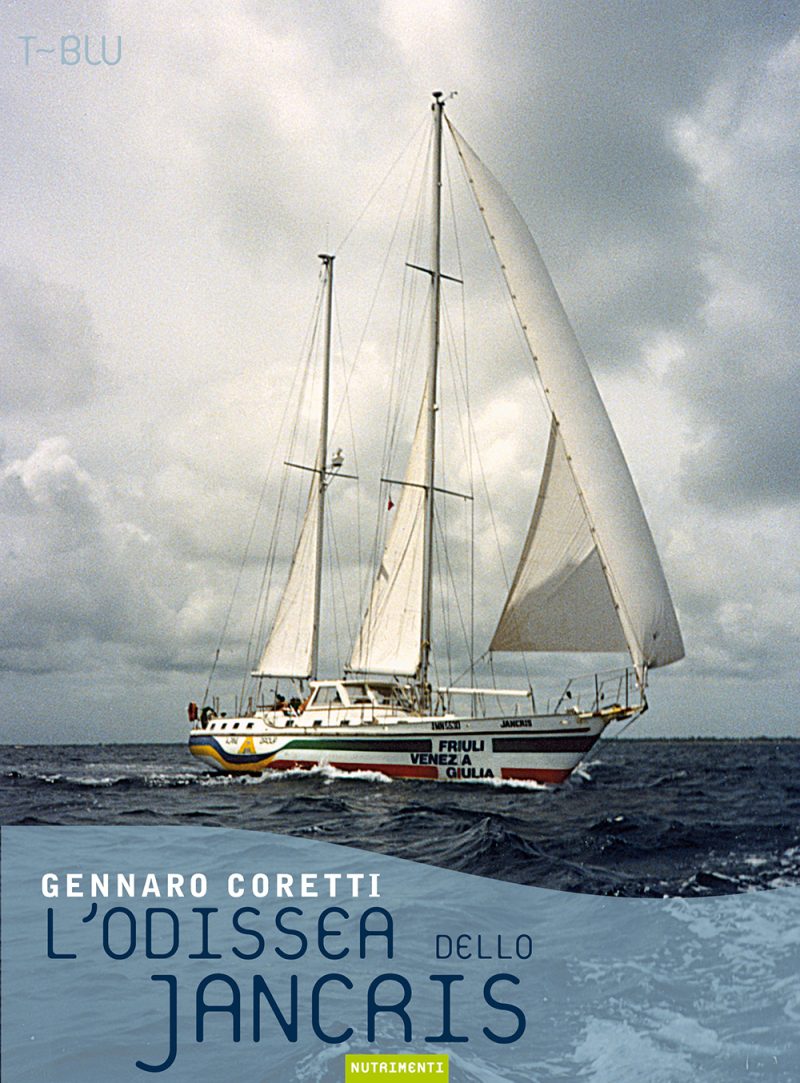 In copertina lo Jancris in navigazione al traverso