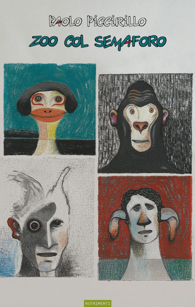 In copertina illustrazione di sorprendenti volti umano-animali