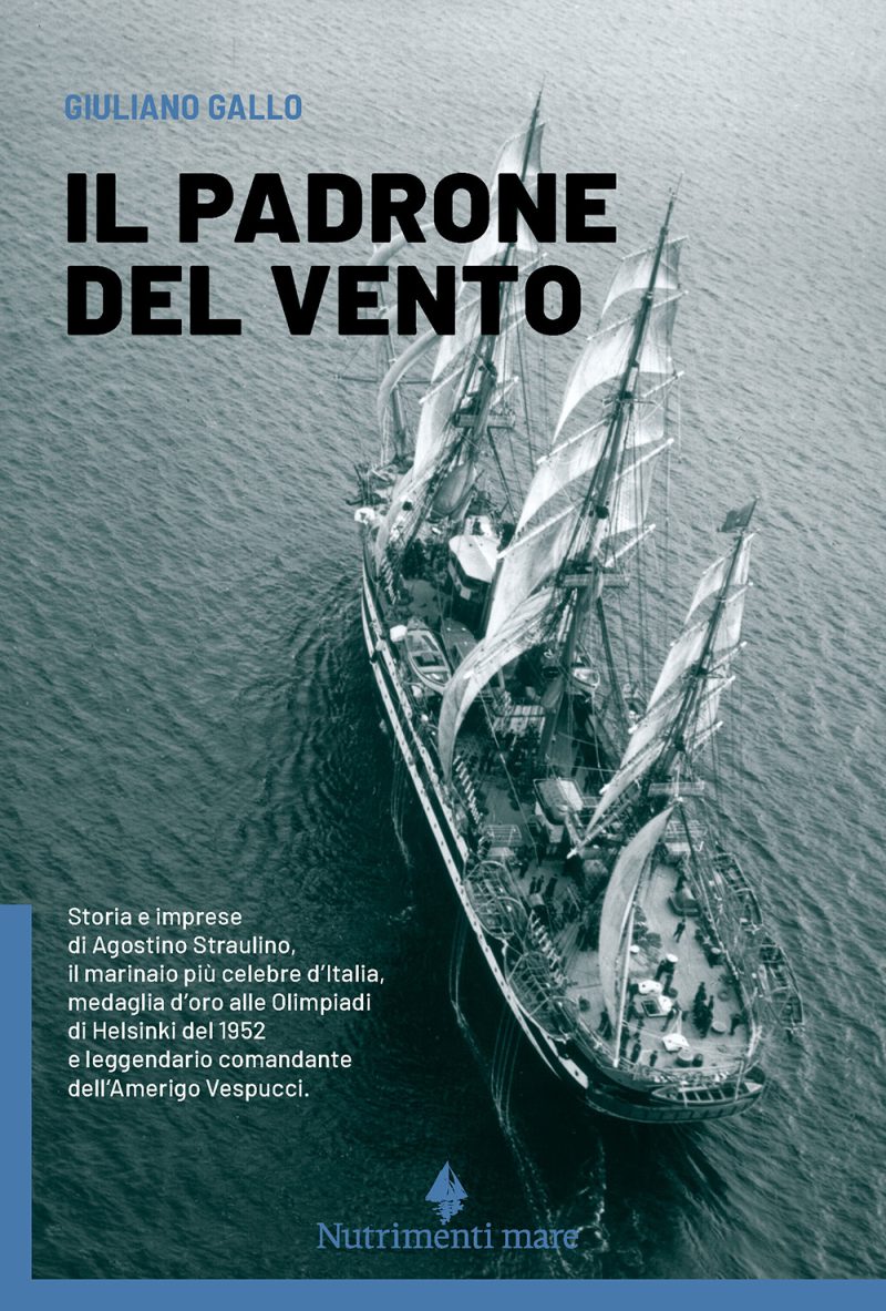 In copertina foto aerea dell’Amerigo Vespucci in navigazione