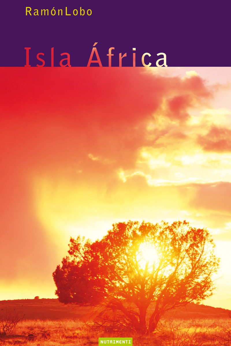 In copertina foto di un rovente tramonto che sembra incendiare il paesaggio