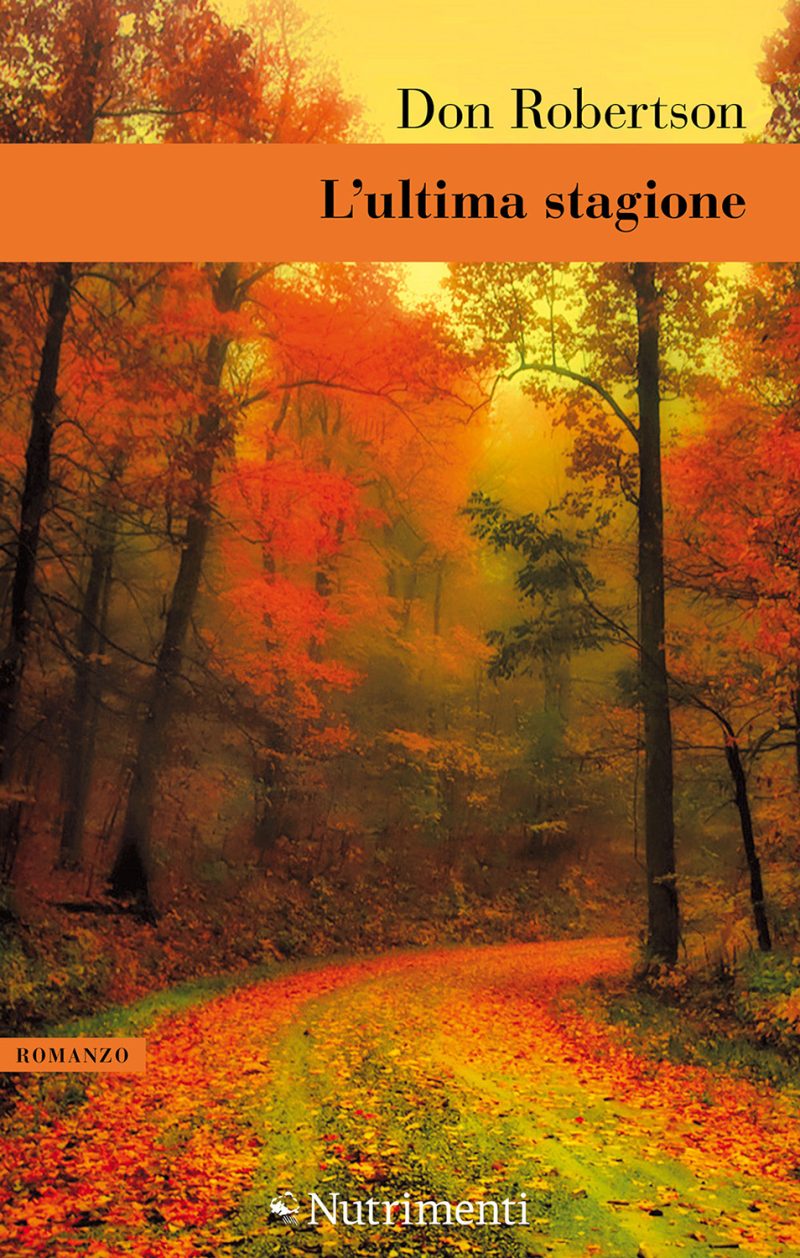 In copertina foto di un bosco nel pieno dei colori gialli e rossi dell’autunno