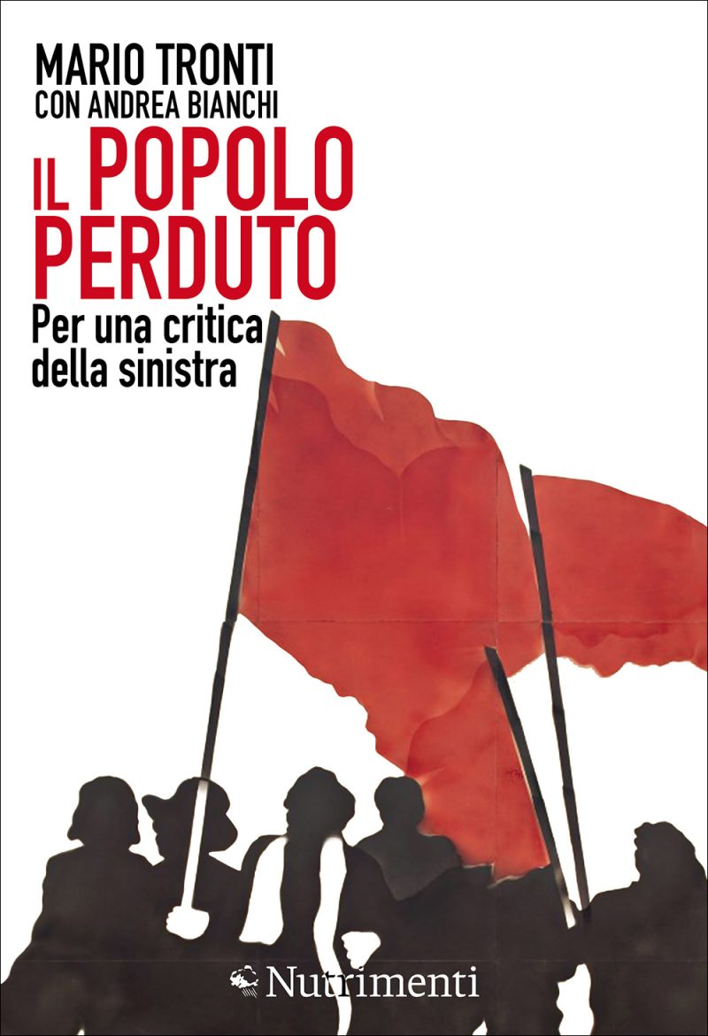 In copertina opera di Tano Festa con manifestazione di lavoratori e bandiere rosse