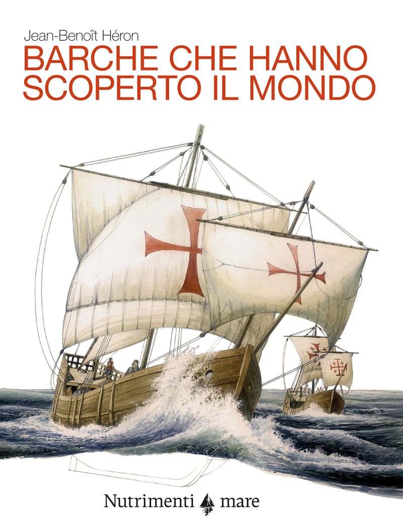 In copertina illustrazione delle barche con le quali Colombo attraverso l’oceano Atlantico