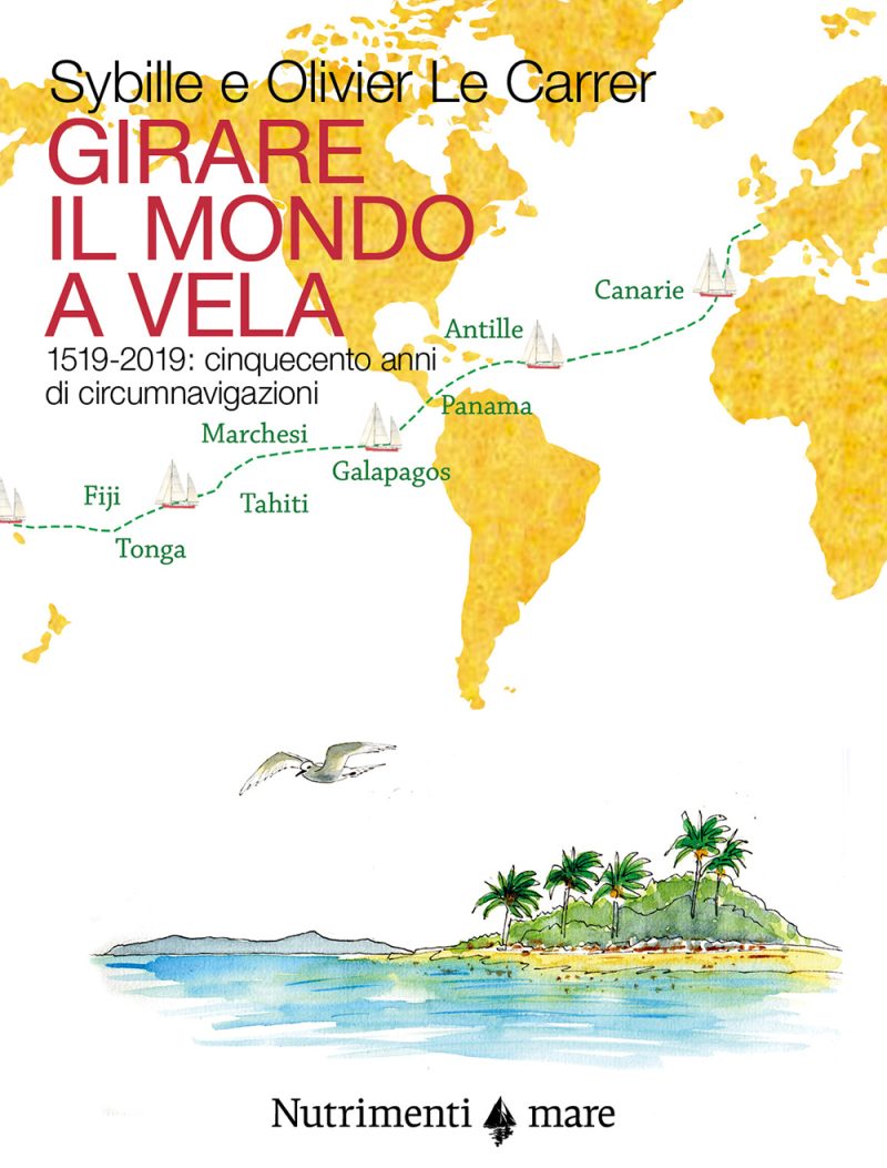 In copertina illustrazione che rappresenta luoghi e rotte descritte nel libro