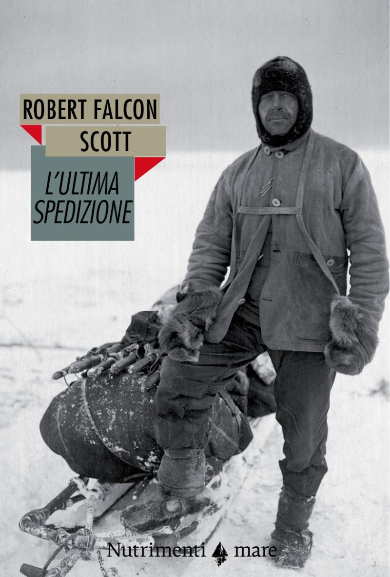 Ritratto di Robert Falcon Scott in Antartide nel 1912.