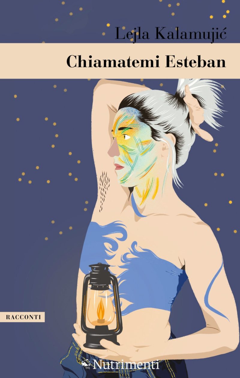 In copertina una illustrazione di una donna con una lanterna in mano.