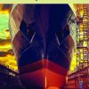 In copertina una grande nave ferma nel cantiere con una scala accanto.