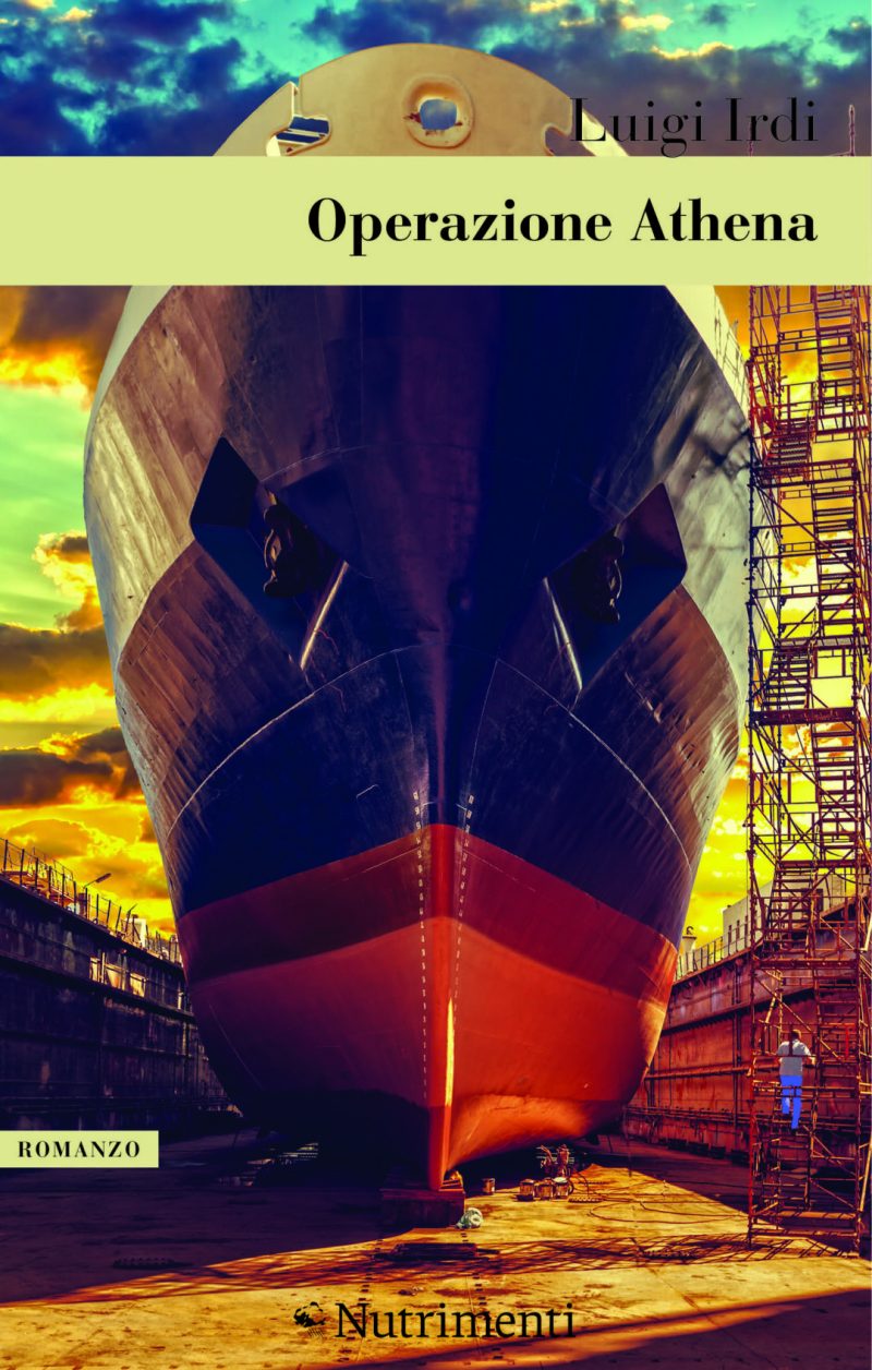 In copertina una grande nave ferma nel cantiere con una scala accanto.