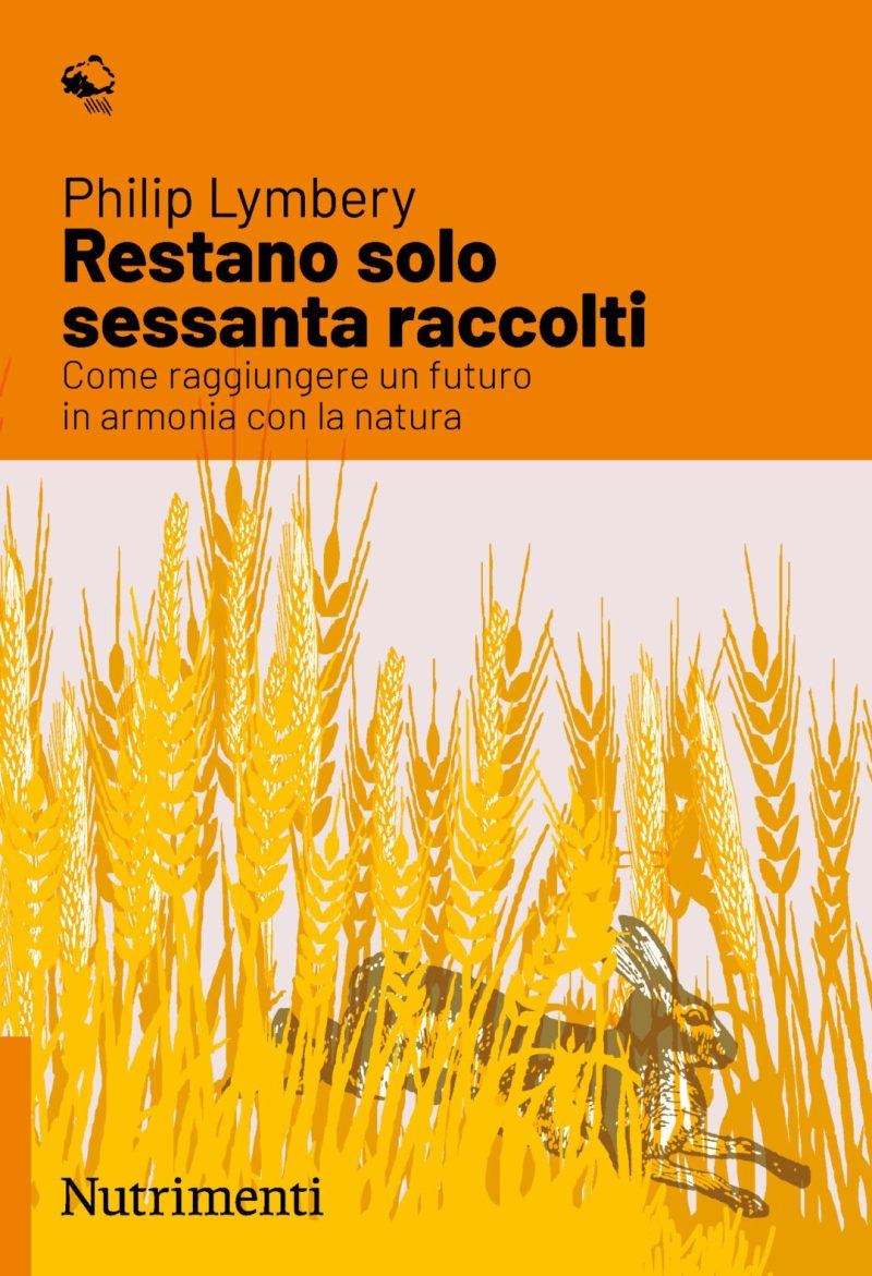 In copertina spighe di grano e una lepre che corre stilizzati.