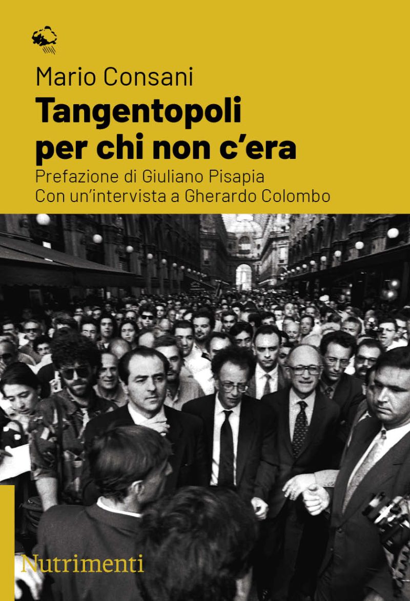 In copertina foto d’epoca di gruppo di persone con in primo piano Antonio Di Pietro.