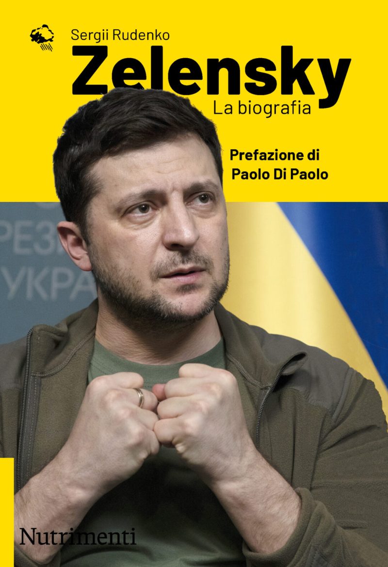 In copertina foto di Zelenksy con pugni uniti.