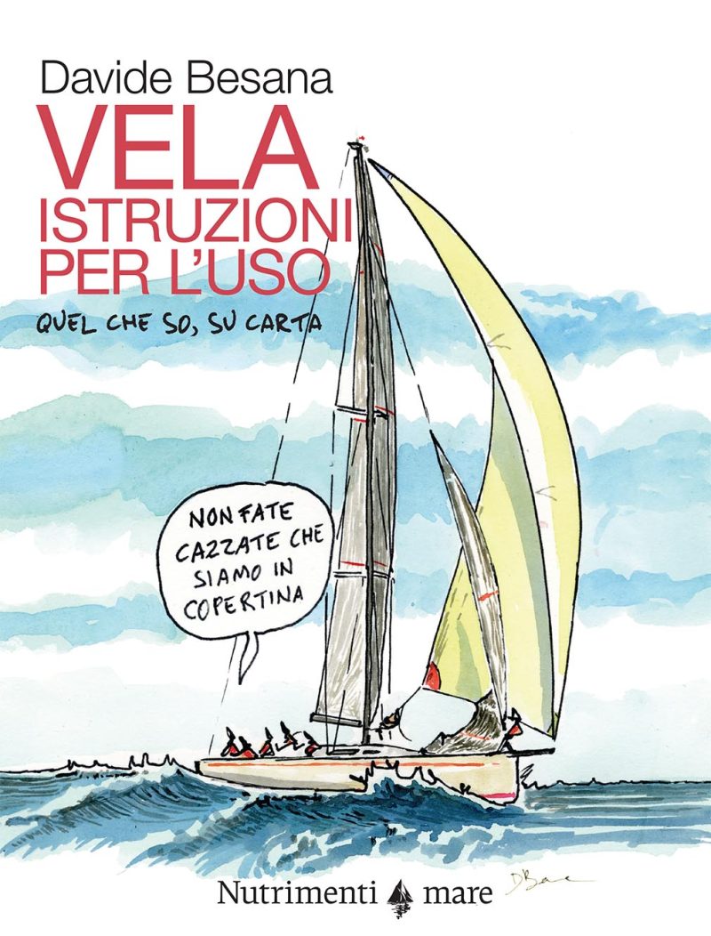 In copertina illustrazione di Davide Besana di una barca a vela.