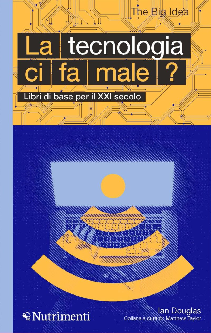 In copertina un computer portatile fotografato dall’alto con sovraimpresso il simbolo della connessione della wi-fi.