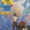 In copertina Robinson Crusoe in mare sulla zattera