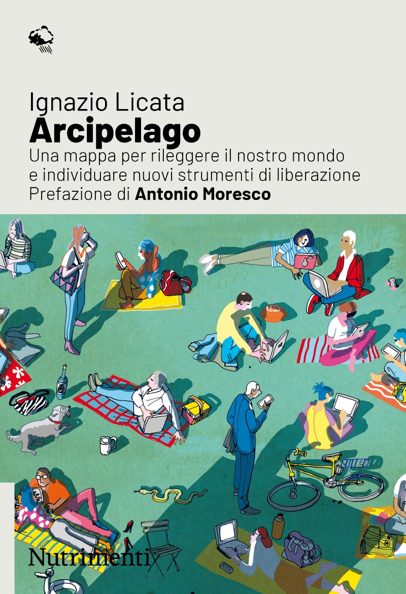 In copertina illustrazione dell’eclettici frequentatori di un parco cittadino