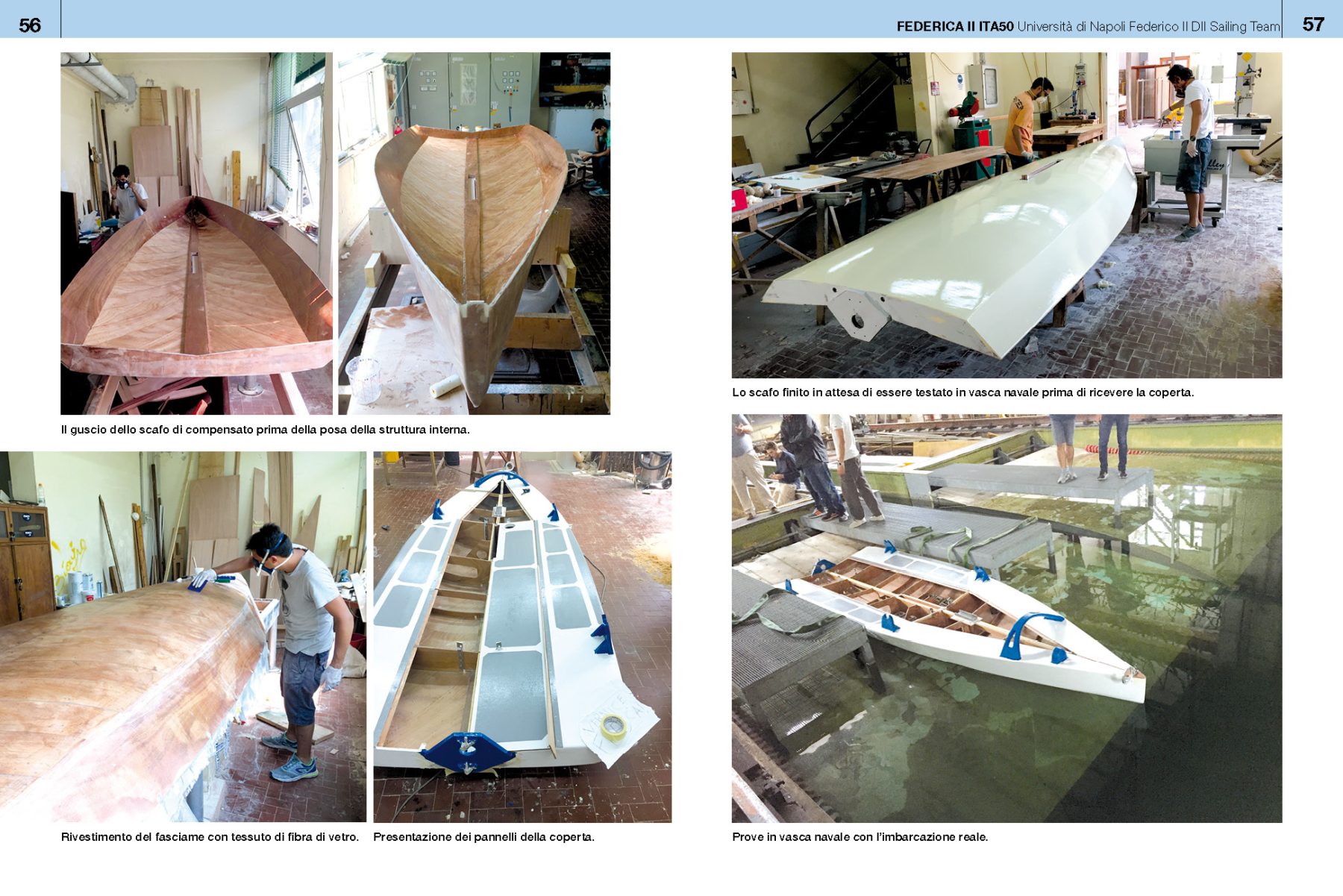 Pagine 56 e 57 dal libro 1001Velacup