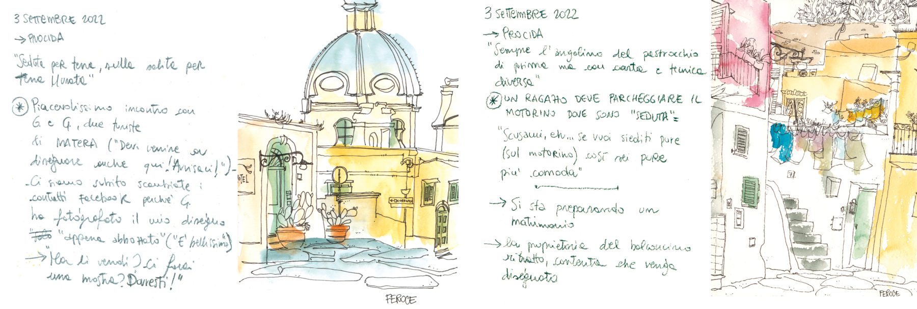 Pagina 20 e 21 dal libro L'isola colorata