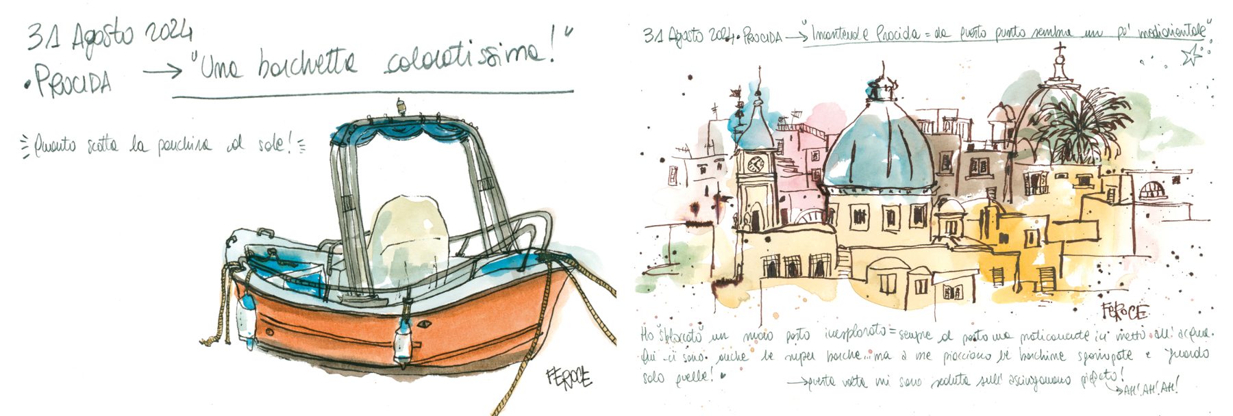 Pagina 94 e 95 dal libro L'isola colorata