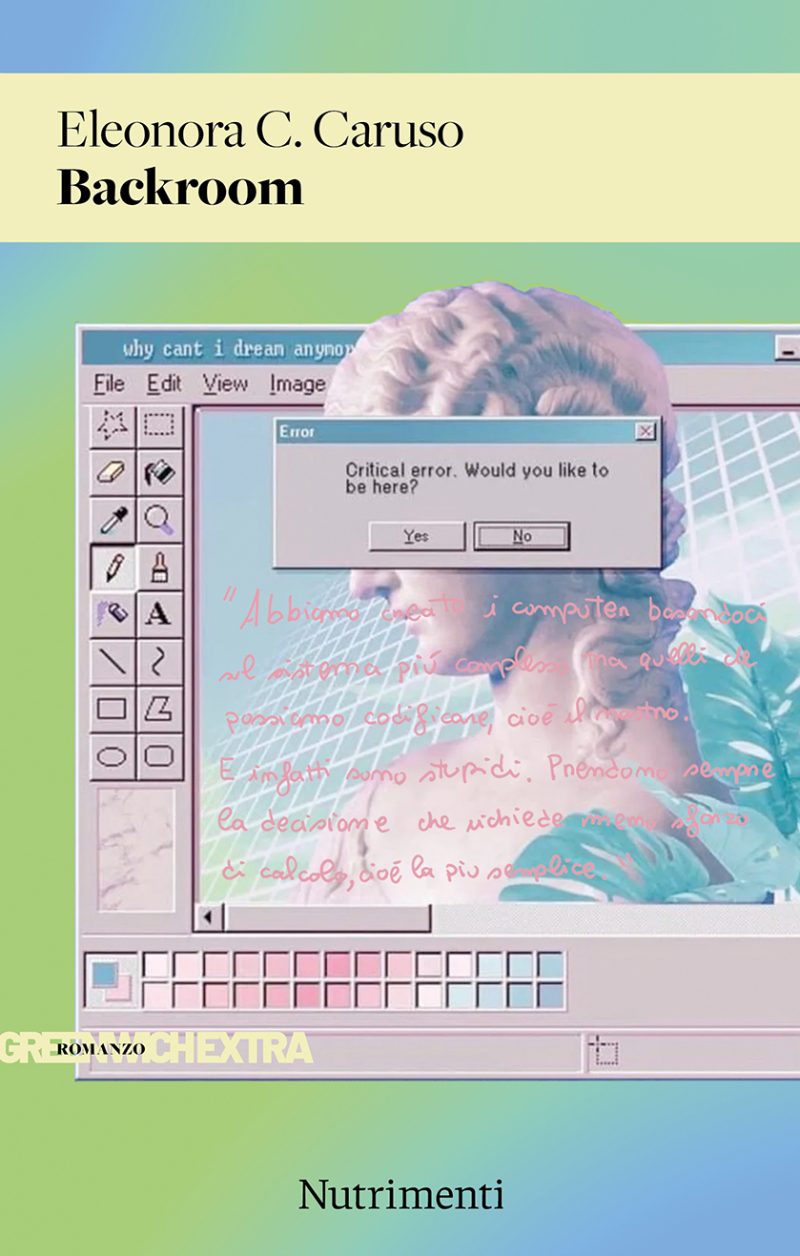 In copertina interfaccia di un programma di grafica che riporta un messaggio di errore.