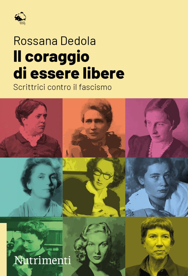 In copertina nove ritratti d’epoca delle scrittrici protagoniste del libro.