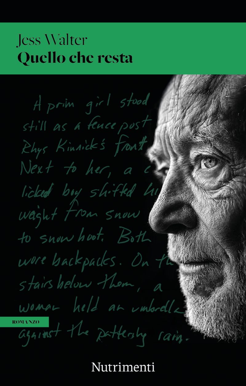 In copertina il profilo di un uomo adulto in bianco e nero.