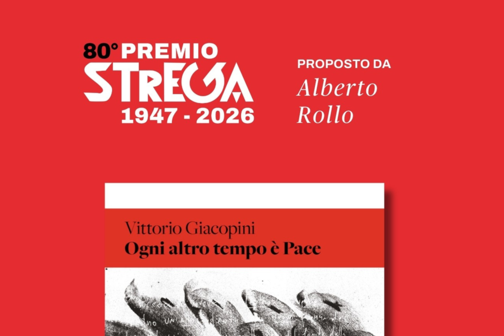 Grafica del Premio Strega: Ogni altro tempo è Pace è stato proposto da Alberto Rollo